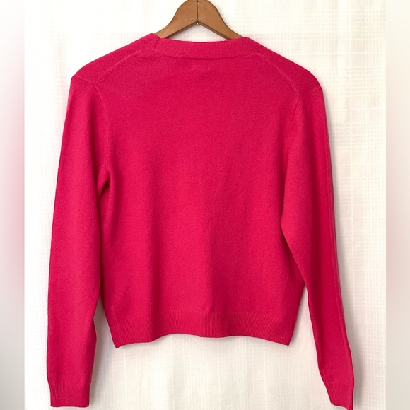 NWT a new day Bright Pink Button-Up Cardigan - Picture 2 of 7